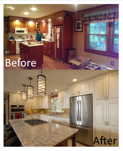 Classic Kitchen Expansion Before After Transformation